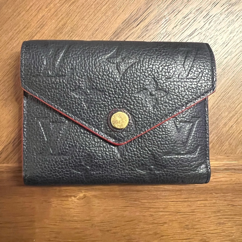 Louis Vuitton Victorine Wallet Monogram Empreinte Leather